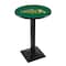 Holland Bar Stool Co 36" Blk Wrinkle North Dakota State Pub Table L217B3628NDakSt-G - alternate 1